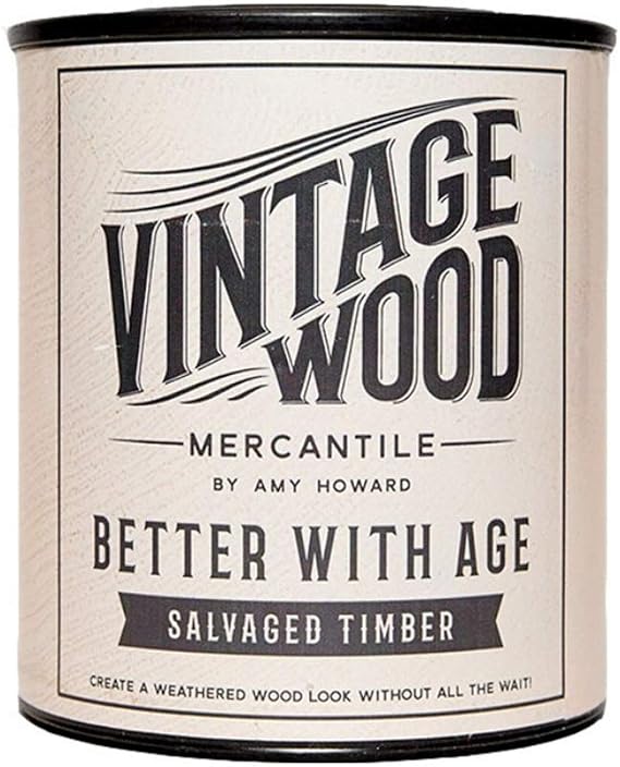 Amy Howard at Home - Better with Age Natural Wood Stain - Salvaged Timber - Vintage and Antique Furniture Restoration - Authentic Farmhouse Finish (32 oz)