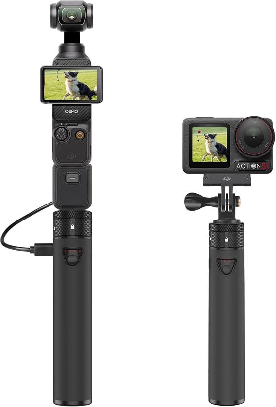 Smatree Charger Stick for DJI Pocket 3/Osmo Action 5 Pro Camera, External 5000mah Power Stick Compatible for Gopro 13/12/11/10/9/8 Action Cameras, DJI Osmo Action 4/3/2 | External 5000mah Power Stick for Gopro 13/12/11/10/9/8 Action Cameras,DJI Osmo Action 4/3/2