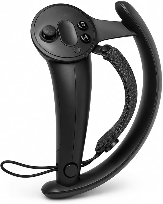 Valve Index VR Controller Knuckle Left Side and Right Side Controller Replacement Part Compatible with HTC Vive/Vive Pro(Right Controller)