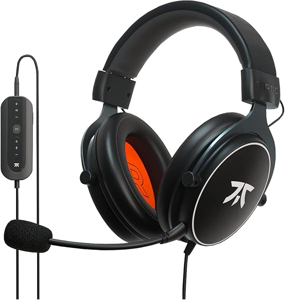 FnaticGear REACT+ Gaming Headset Supports 7.1CH Virtual Surround HS0004-001 SP964