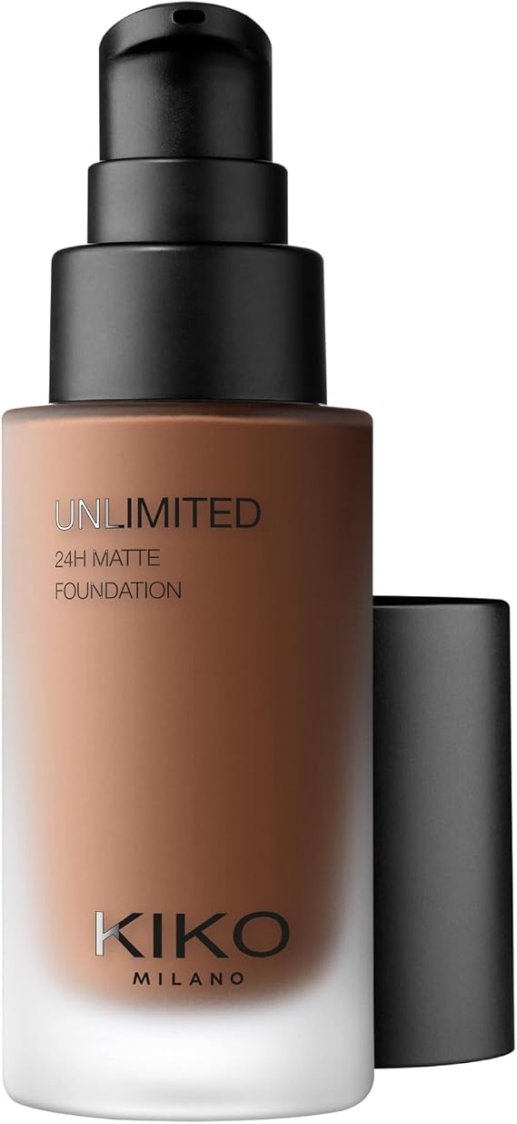 KIKO Milano Unlimited 24H Matte Foundation 10 NR, Long-Lasting Matt Liquid Foundation With Up To 24-Hour Hold