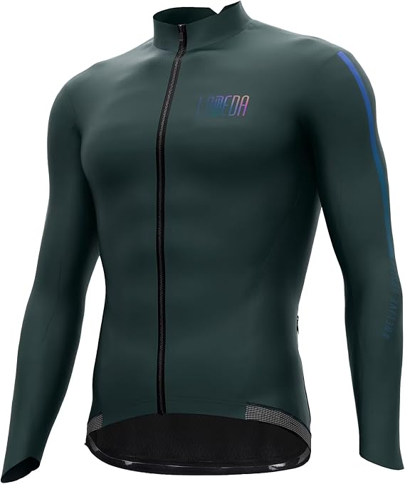 LAMEDA Winter Cycling Jackets for Men Thermal Warm Bike Jacket Windproof reflective jacket Running Jacket for Cold Weather