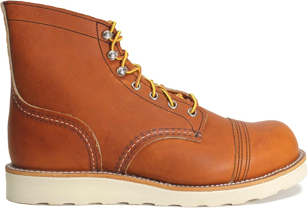 Red Wing Mens Iron Ranger 6 Inch Full Grain Leather Boots