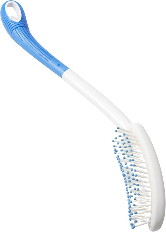 Etac Beauty Long Handled Brush, Ergonomically Designed Tools for Maximum Power with Minimal Strain