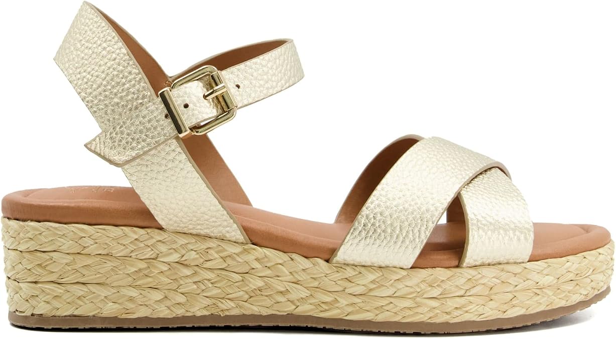 Dune London Women's Linnie Platforms-Sandals_Dark