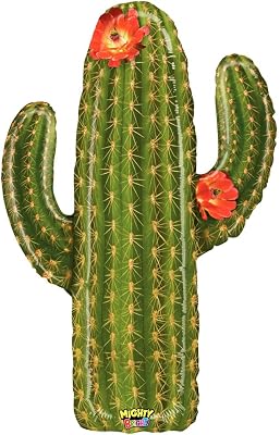 Betallic 35883 Mighty Cactus Foil Mylar Party Balloon, 41, Multicolor, Pack of 1