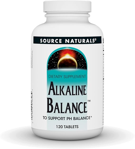 Source Naturals Alkaline Balance to Support PH Balance* - 120 Tablets