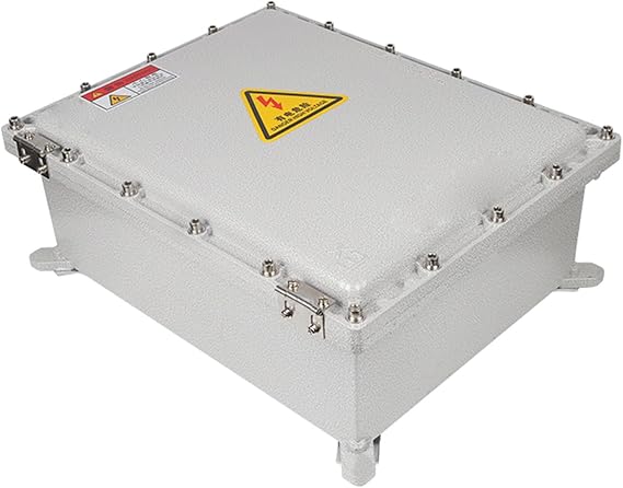 Outdoor Electrical Box Waterproof, Heavy-Duty Explosion-Proof Outdoor Junction Box, Waterproof IP 66, for Heavy Industrial Sites(20x20x13cm/8x8x5in)