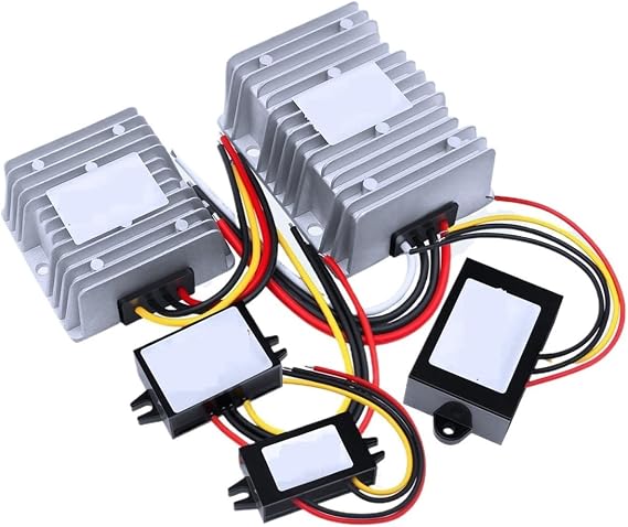 DC DC 20-75V to 5V 60V to 5V Converter 1-30A Step Down Transformer Voltage Regulator Buck to 5V Inverter C/E RoHS(1A ABS Plastic M)