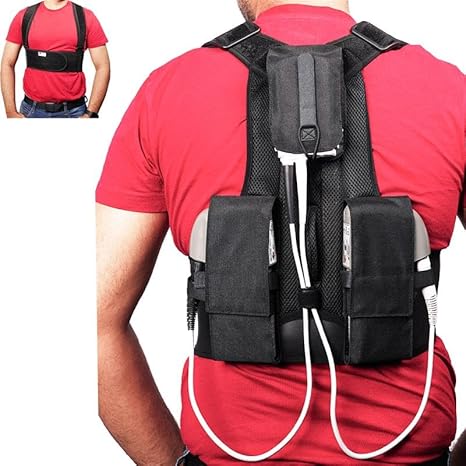 LVAD Active Pack Posture-Correcting LVAD Support Vest | Comfortable and Functional for Active Lifestyles (Small/Medium)