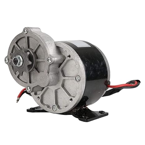 12 Volt Gear Reduction Electric Motor, 12V 250W Electric Motor Heavy Duty DC Gear Reduction Brush Motor, with 9 Tooth Sprocket, for Electric Bicycle, Scooter, Bikes