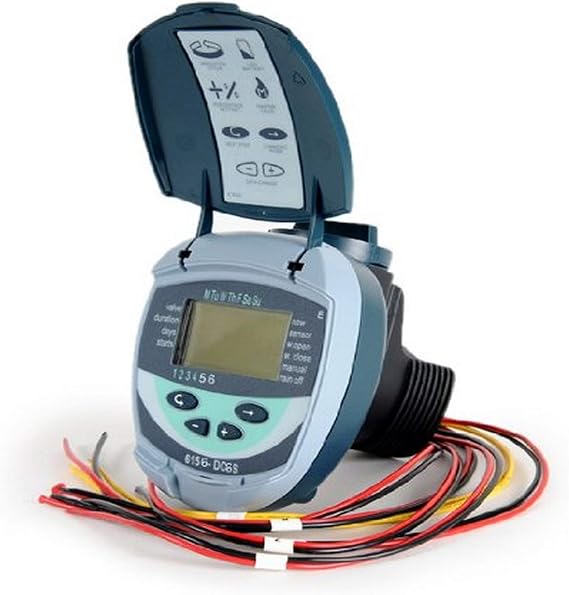 Galcon 61562 DC-6S, 6 Station Battery Operated Irrigation Timer for Sprinkler, Drip, Propagation. Indoor & Outdoor. Daily or Cyclic Programs, Home, Garden, Nurseries, Greenhouses Misting GAJFSI002P0