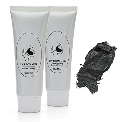 Carbon Gel Peel Skin Care Skin Rejuvenation Black Doll Facial Skin Deep Cleaning 80ML Elitzia ETBDF22 Pack of 2