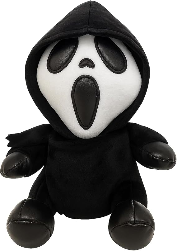 Halloween Plush Toy, 18cm Merchandise, Soft Horror Gifts for Kids, Seasonal Decor for Home and Office, Cute Ghost Plush for Christmas and Birthday Parties