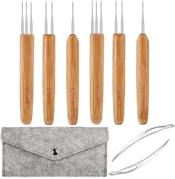 Urban Crochet Hooks for Hair & Locs - Dreadlock Crochet Hooks & Interlocking Tools