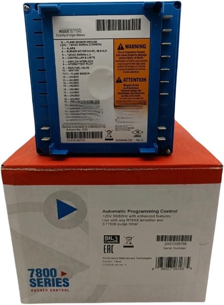 Arionyx Burner Controller Burner Control RM7838B1013, RM7895B1013, RM7890B1014, RM7890B1030, RM7838B1021, RM7890B1048, RM7895C1012, RM7897C1000, RM7890A1015, RM7800G1018, RM7800L1053, RM7840L1018