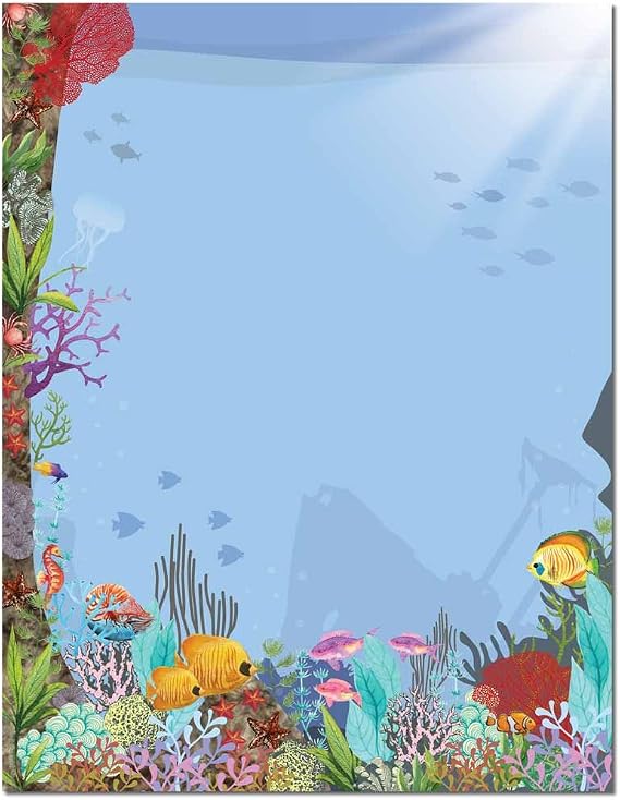Coral Reef Laser & Inkjet Printer Paper, 25 pack
