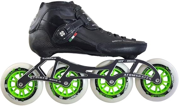Atom Luigino Strut Inline Skate Package (Atom Matrix Wheels 110mm, Bionic Swiss)