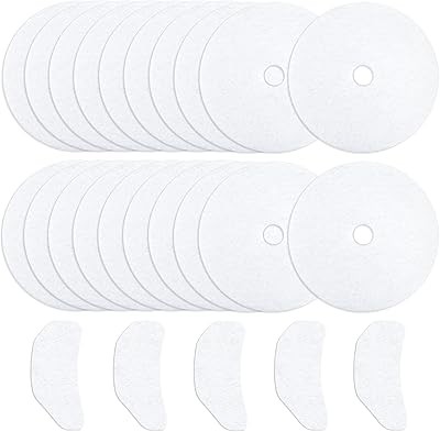 25PCS Cloth Dryer Exhaust Filter for Panda by Blutoget - Universal Dryer Lint Filter Cloth-Compatible for Panda Magic Chef Avant Sonya Dryer-20 Exhaust & 5 Air Intake Filter