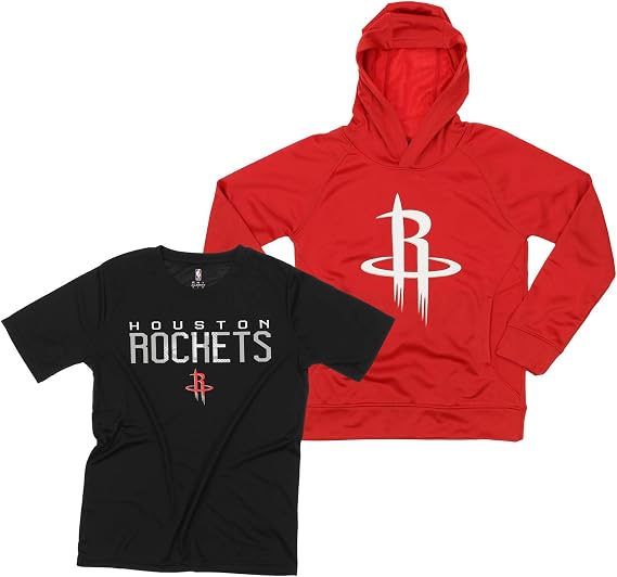 Outerstuff NBA Youth Boys (8-20) Fleece Hoodie and Tee 2 Pack Combo Set, Team Variation