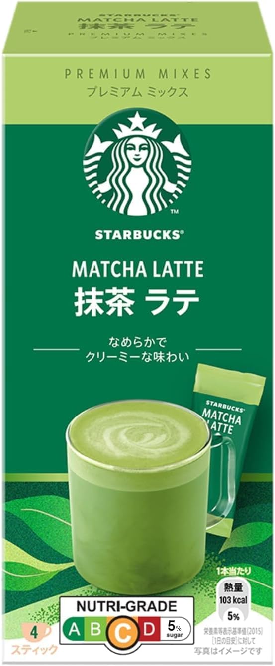 Starbucks Premium Mix Matcha Latte 4 Pack