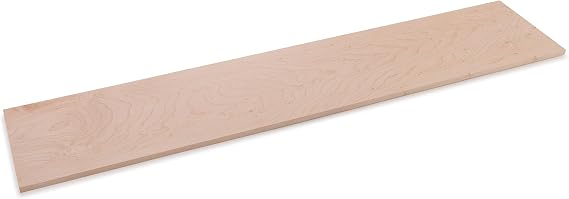 Woodcraft Maple Bird's-Eye 1/4" X 5" X 24"