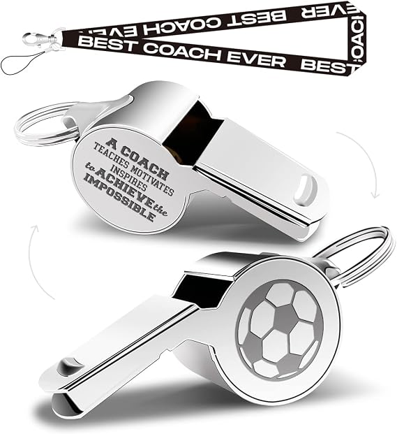 Whistles with Lanyard, Coach Whistle, Gifts, Coach Gifts for Men Women-1