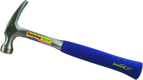 Estwing E3-16S 16-Ounce Ripping Hammer, Smooth Face