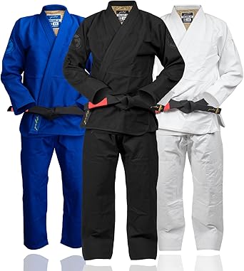 Gold BJJ Valiant Gi - Heavyweight 550gsm Pearl Weave Jiu Jitsu Uniform - IBJJF Legal