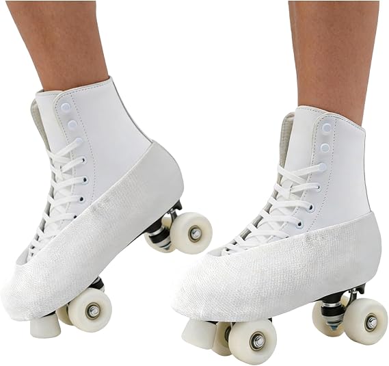 Ice Skate Soakers Elastic Roller Protector | Elastic Ice Skate Cover for Kids Girls Boys Teens Adults Figure Skating Sport