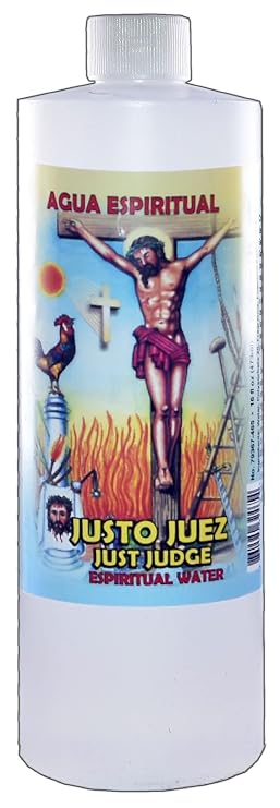 1 Bottle Just Judge Spiritual Water-justo Juez Agua Espiritual 16oz - Magick Pagan