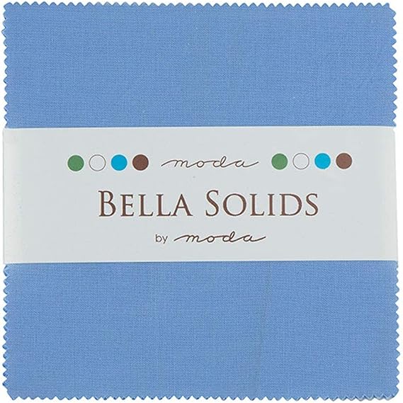 Moda Bella Solids Charm Pack Light Blue 9900PP-25
