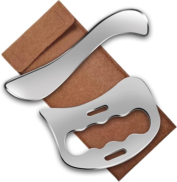 Muscle Scraper Tool, Stainless Steel Gua Sha Tool for Physical Therapy