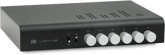 Schiit Lokius 6-Band Balance Stone Control Equalizer Black