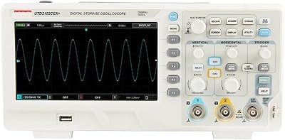 Digital Storage Oscilloscope UTD2102CEX 100mHz 2 Channel Portable Automotive Oscilloscope USB 7 Inch TFT 1GSaSU.S