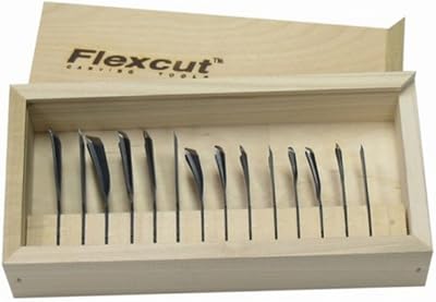 Flexcut RG100 Deluxe Power Gouge Set For Carving Tools Home & Garden