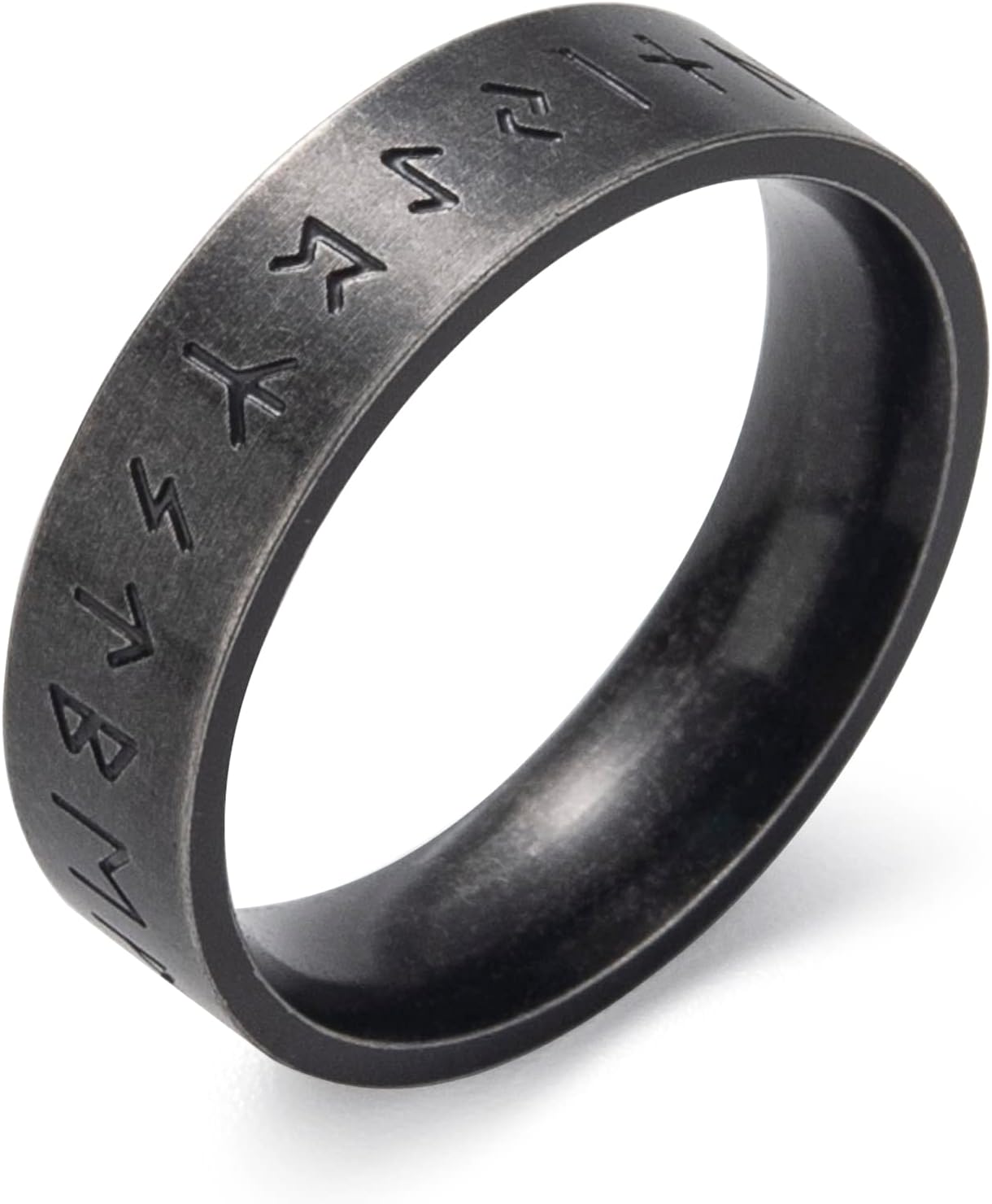 Viking Rings for Men Norse Viking Runes Vegvisir Compass Valknut Ring Jewelry for Men Women Boys Size 7-13