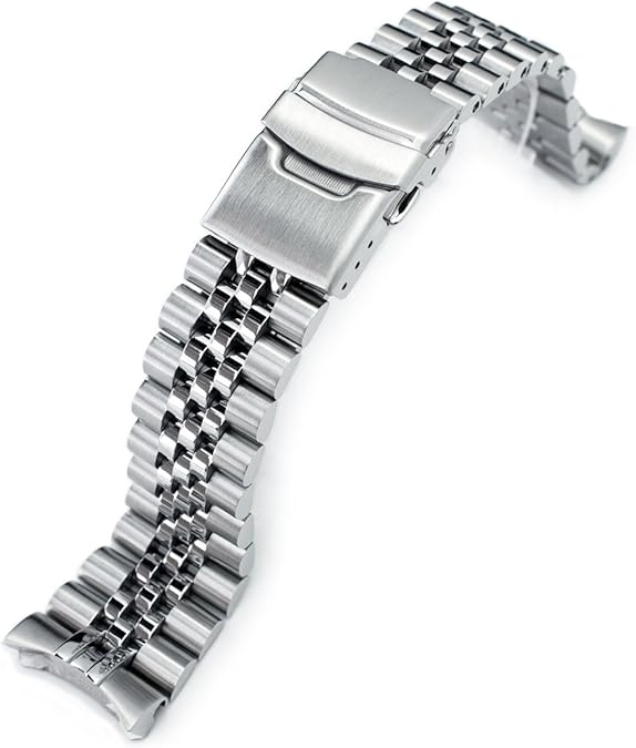 MiLTAT 22mm Watch Band compatible with Seiko SKX007 SKX009, Super-JUB SEL