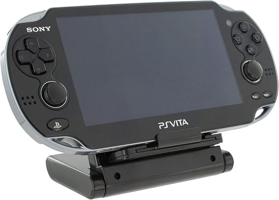 Foldable stand for Sony PS Vita 1000 &amp; 2000 Slim - multi angle travel cradle - black | ZedLabz