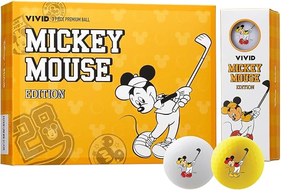 Volvik Vivid Disney Golf Ball Gift Sets (One Dozen)