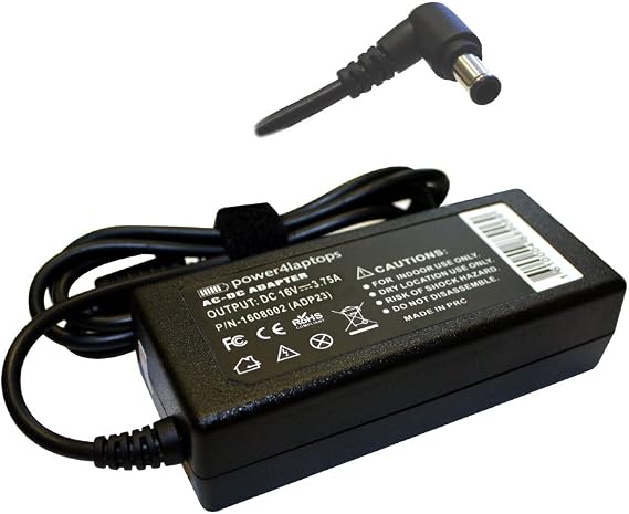 Power4Laptops AC Adapter Laptop Charger Power Supply Compatible With Panasonic Toughbook CF-45