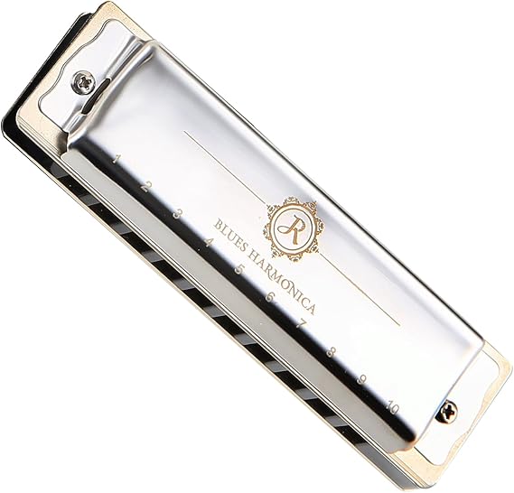 JDR Harmonica Blues Diatonic Key of C 10 Holes 20 Tones North