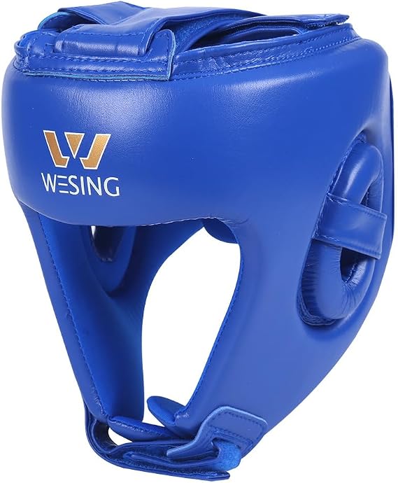 Wesing IBA Approved Boxing Headgear Microfiber Boxing Head Guard for Competition