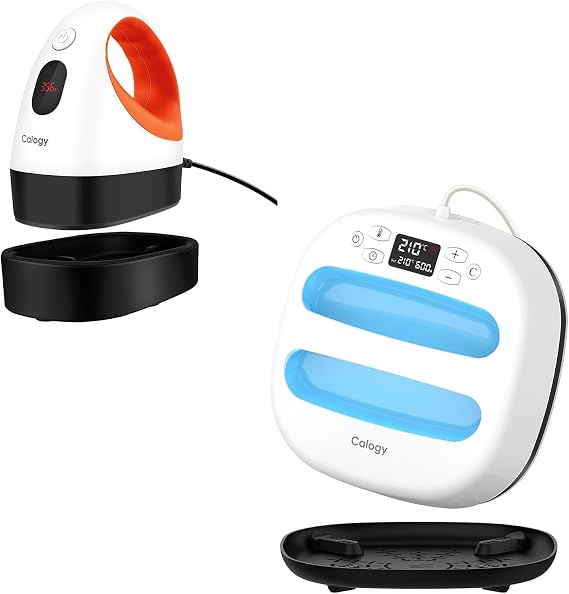 Calogy 10 * 10 inches Heat Press Machine and Mini Heat Press Kit