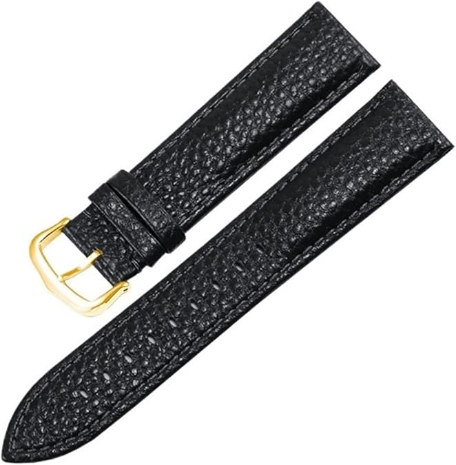 Quick Release Genuine Leather Watch Strap for Cartier Tank Santos Pin Buckle