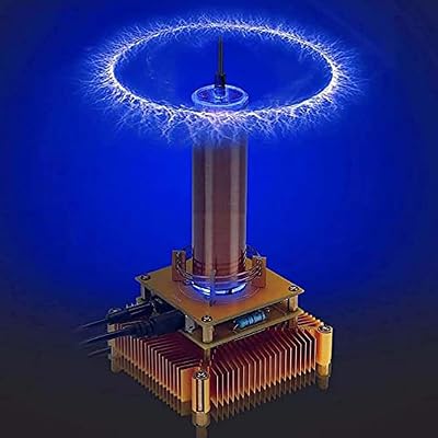Musical Tesla Coil, Spark Gap Arc Generator, Touchable Artificial Lightning, DIY Science Desktop Model, for Physics Learning and Electronic Education