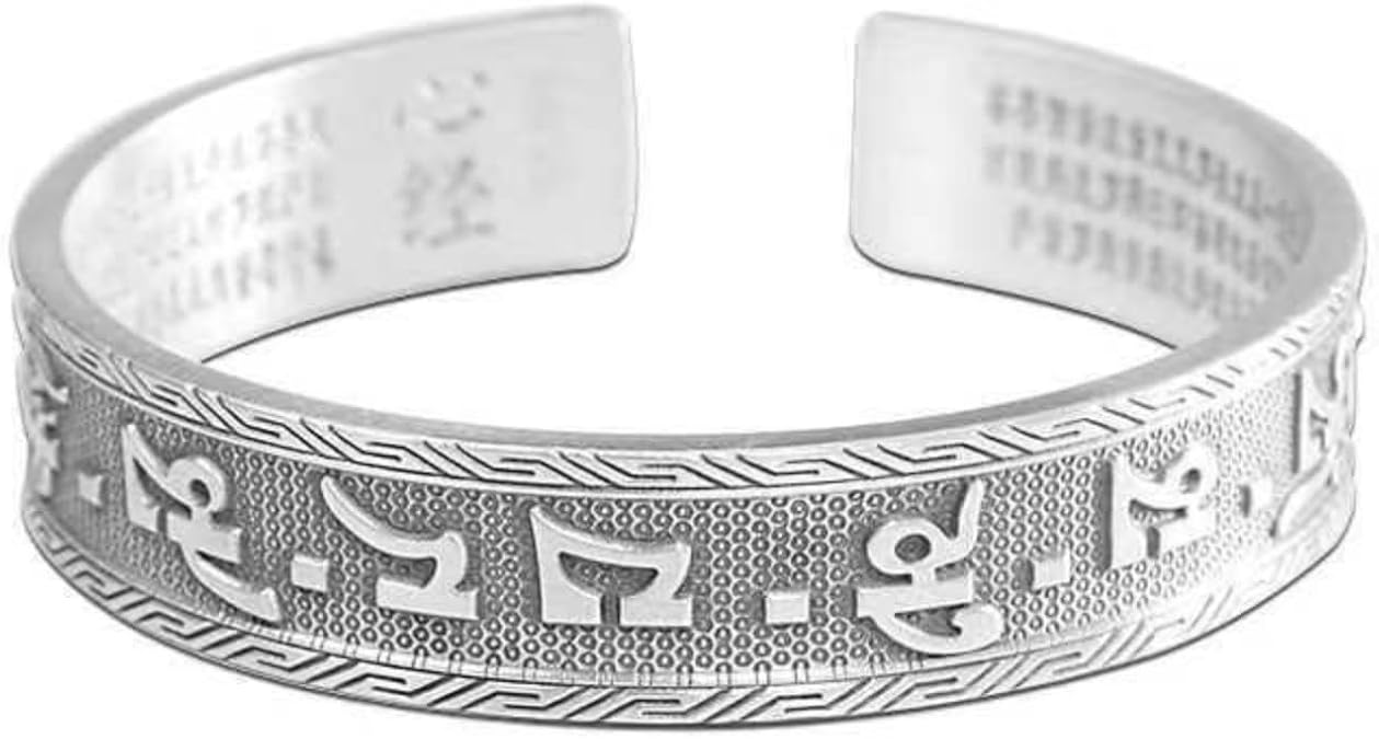Men's Vintage Fashion Zinc Alloy Open End Adjustable Size Bracelets, Fits Most Men