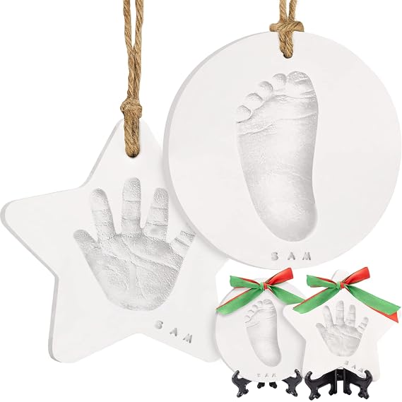 Baby Hand and Footprint Kit - Personalized Baby Foot Printing Kit for Newborn - Baby Footprint Kit for Toddlers - Baby Keepsake Handprint Kit