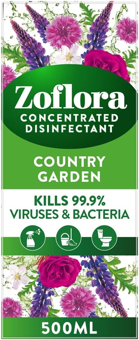 Zoflora Country Garden Concentrate, 500ml (Pack of 1)