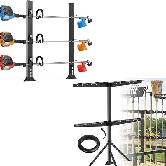 Weed Eater Racks and Shovel Rack for Truck